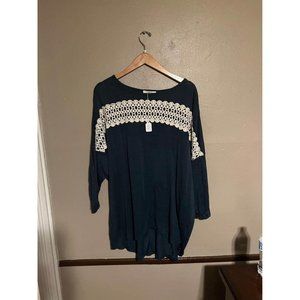 New. Umgee 2x Plus Size. 3/4 Sleeve